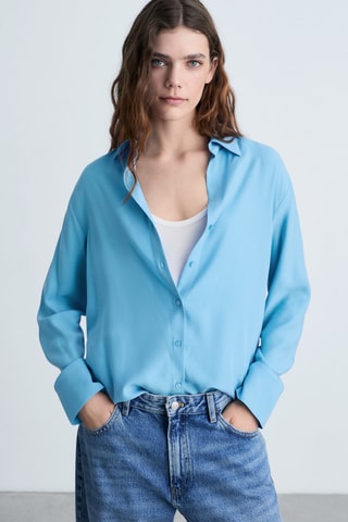 Chemisier - Bleu