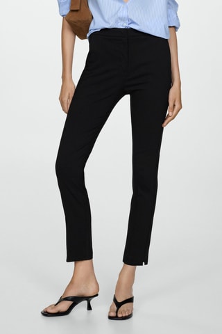 Pantalon slim - Noir