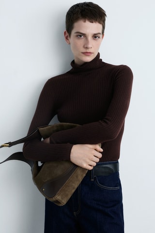 Pull slim - Chocolat