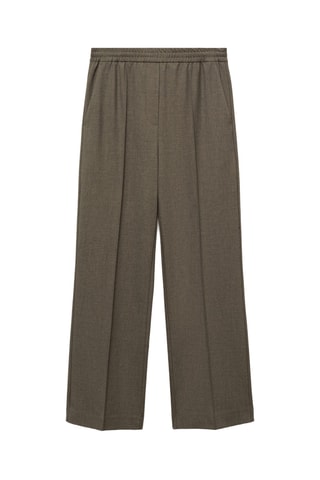 Pantalon wideleg - Vert