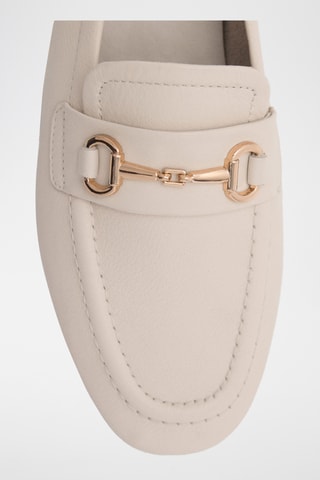 Mocassins en cuir - Beige