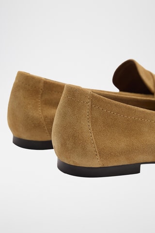 Mocassins en cuir - Marron