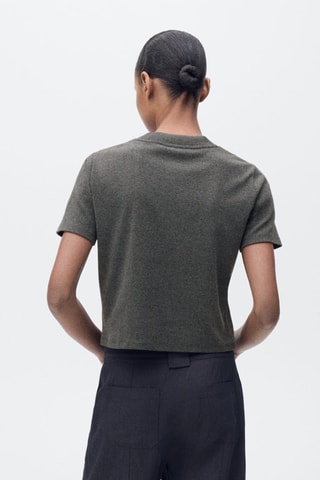 T-shirt - Gris foncé chine