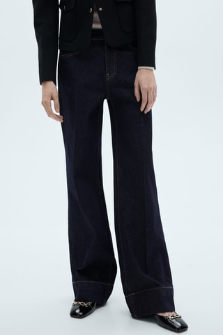 Jean wideleg - Bleu