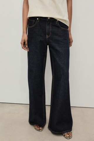 Jean wideleg - Bleu