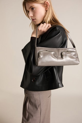 Sac porté épaule - Gris