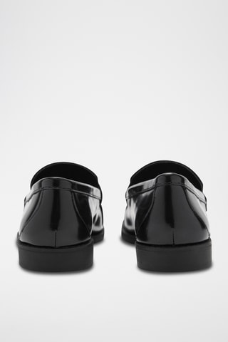 Mocassins en cuir - Noir