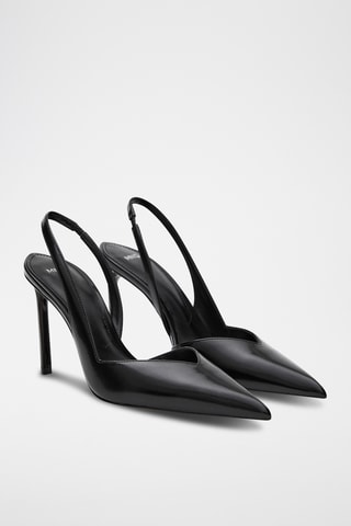 Escarpins en cuir - Noir
