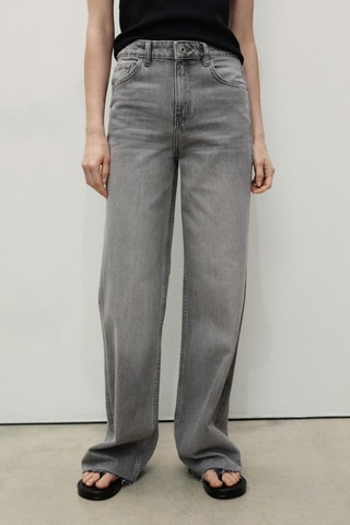 Jean wideleg - Gris