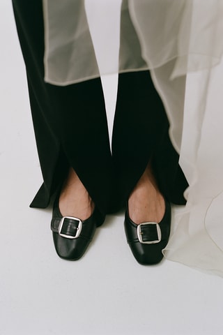 Escarpins en cuir - Noir