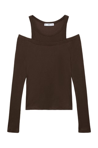 T-shirt - Marron