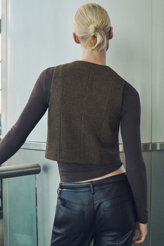 Gilet sans manches - Marron