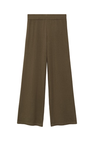 Pantalon wideleg - Kaki