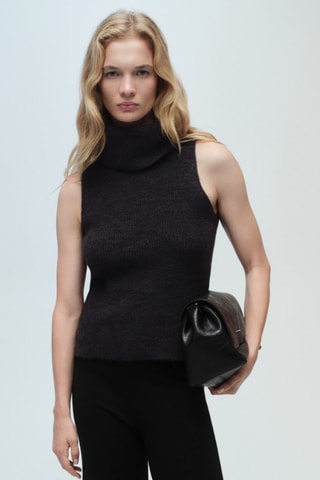 Pantalon wideleg - Noir