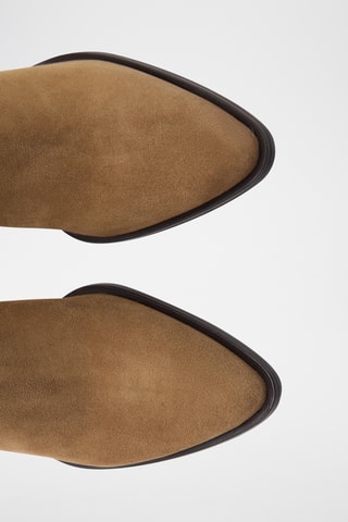 Bottines en cuir - Marron