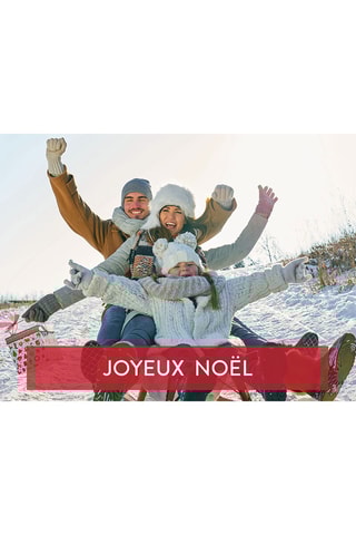 Coffret cadeau de Noël - France - 3 à 5 personnes - Validité 39 mois