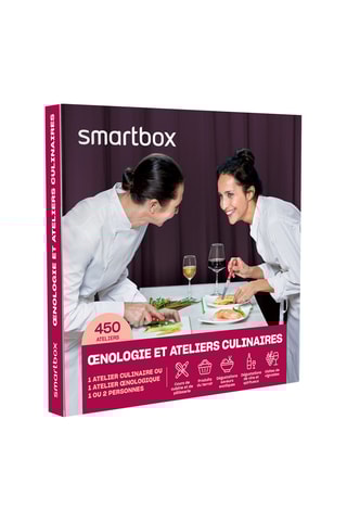 Œnologie et ateliers culinaires - France - 1 ou 2 personnes - Validité 39 mois