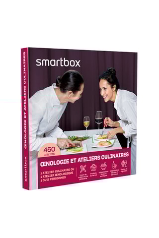 Œnologie et ateliers culinaires - France - 1 ou 2 personnes - Validité 39 mois