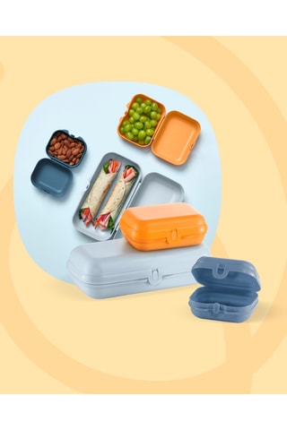 3 boîtes - Orange et ciel