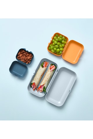 3 boîtes - Orange et ciel