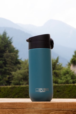 Bouteille isotherme en acier inoxydable et silicone Xploris - 45 cl