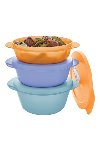 3 boîtes de conservation CrystalWave - 390 à 775 ml