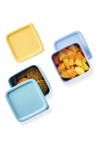 3 boîtes de conservation Cubix - 65 à 180 cl