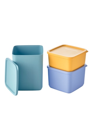 3 boîtes de conservation Cubix - 65 à 180 cl