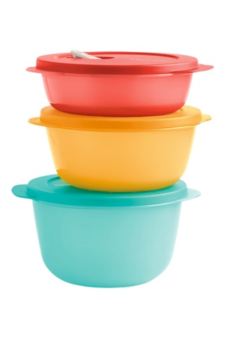 3 boîtes à lunch CrystalWave - 390 à 775 ml