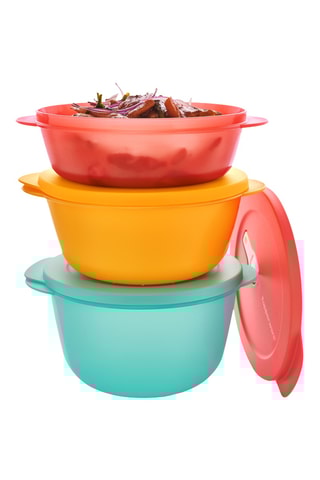 3 boîtes à lunch CrystalWave - 390 à 775 ml