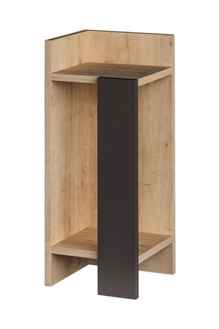 Table de chevet gauche - 25 x 60 x 27 cm