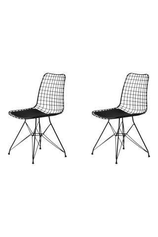 2 chaises Tivoli 271 V2  - Assise en cuir