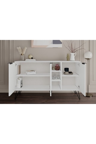 Buffet - 3 portes - 142 x 83 x 35,6 cm