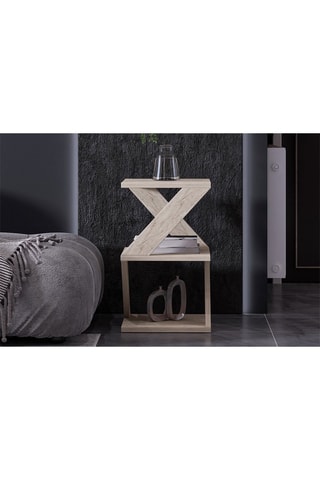 Table d'appoint Albeni - 29,6 x 54,2 x 29,6 cm