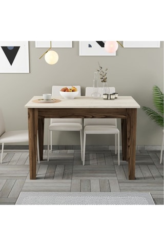 Table à manger 1 abattant - 110 x 75 x 72 cm