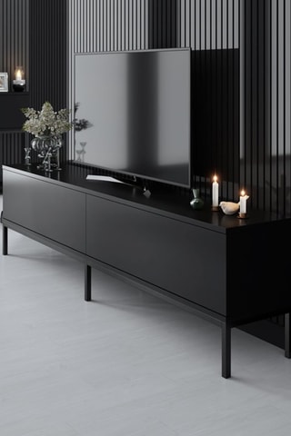 Meuble TV 1  abattant Lord  - 180 x 47 x 30 cm