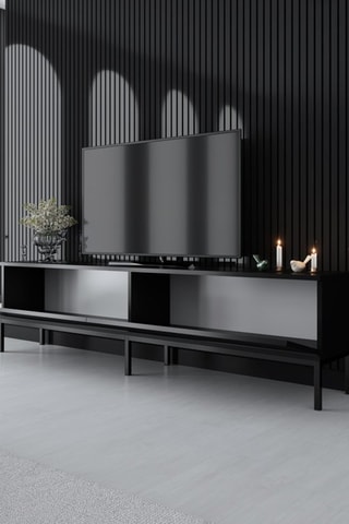 Meuble TV 1  abattant Lord  - 180 x 47 x 30 cm