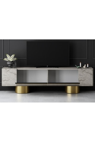 Meuble TV 2 abattants Bohem  - 180 x 50 x 30 cm