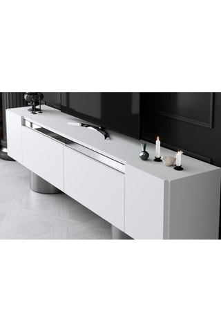 Meuble TV Bohem 2 abattants  - 180 x 30 x 50 cm