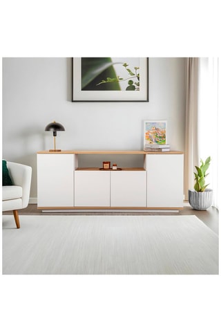 Buffet 4 portes Arista -  180 x 75 x 44,5 cm