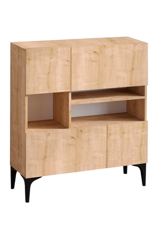 Meuble de rangement 4 portes - 100 x 35 x 125 cm