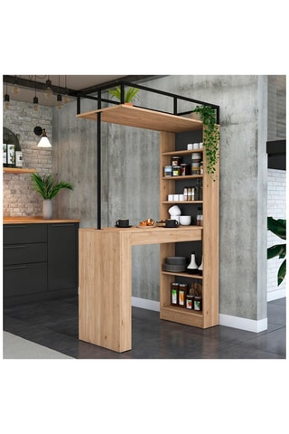 Table à manger JA117 - 120 x 198,8 x 55,6 cm