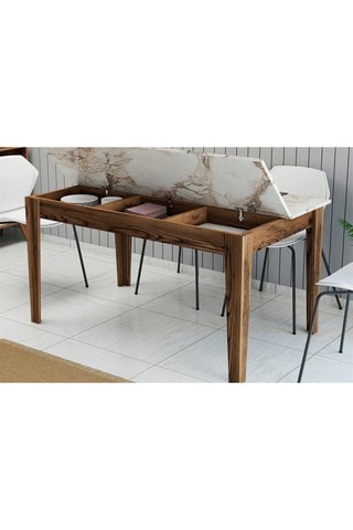 Table à manger - 145 x 75 x 88 cm