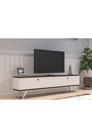 Meuble TV 2 abattants Paris K3 - 160 x 35 x 25 cm