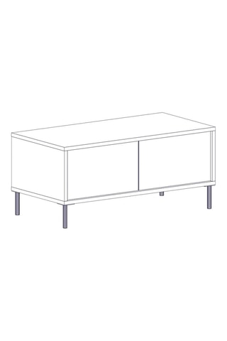 Table basse Imaj - 90 x 40 x 45 cm