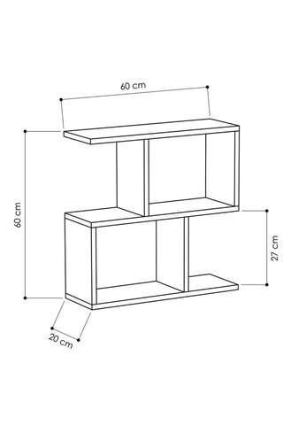 Table d’appoint Homemania - 60 x 60 x 20 cm