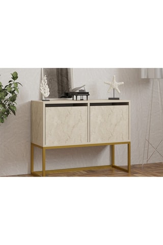 Console 2 abattants Zermat - 90 x 70 x 34 cm