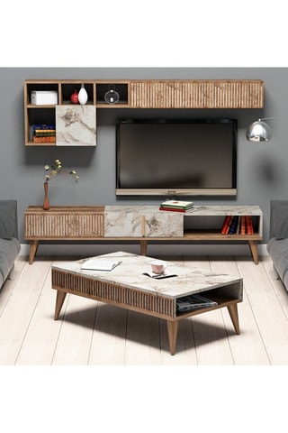 Ensemble meubles de salon - 180 x 40 x 35 cm