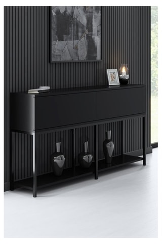 Console 2 abattants  - 150 x 80 x 30 cm