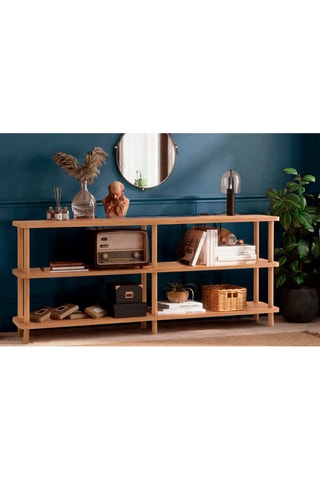 Bibliothèque  - Structure en bois de charme - 180 x 75 x 35 cm